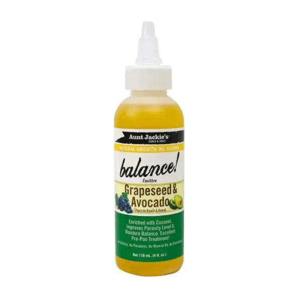 Aunt Jackie´s Natural Oils Balance Grapeseed and Avocado 118ml